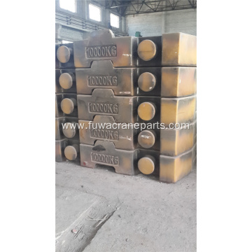 Gray Lron Counterweights For FUWA Crane